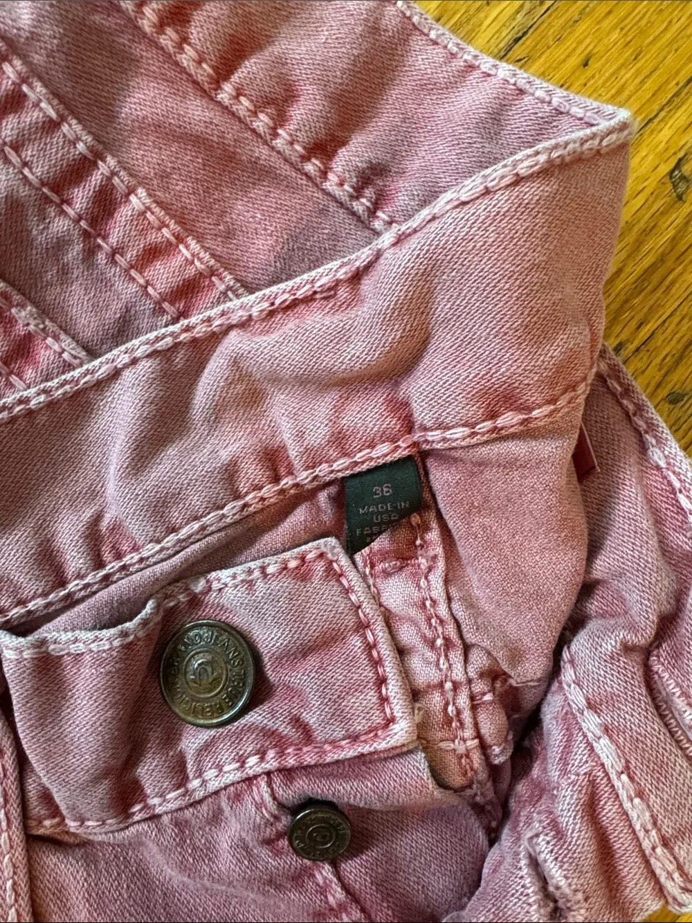 Men’s True Religion Distressed Shorts